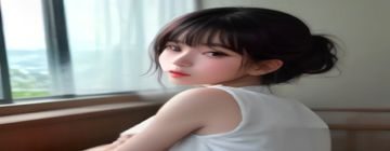 韩国女性导演拍摄现场，女性导演在摄影机后专注工作，背景为韩国传统建筑，体现女性视角的创作力量